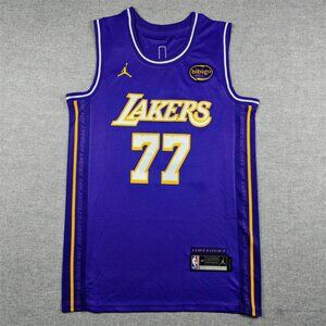 Have a Choice Mens Youths Luka Doncic Purple Jersey Stitched